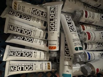 40 Full Size acrylic paints- New Never Opened