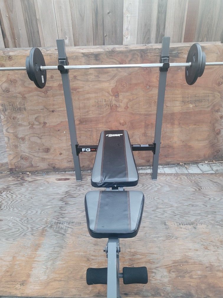 bench press n weights
