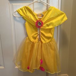 Disney Princess Belle Costume Size 3-4 Years Old