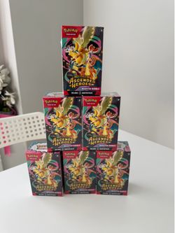 Pokemon Ascended heroes booster bundle lot 6