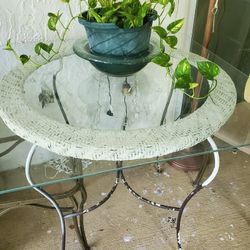 Glass Table $10