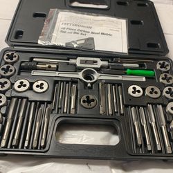 Pittsburgh 40 PC Tap and Die (Metric)