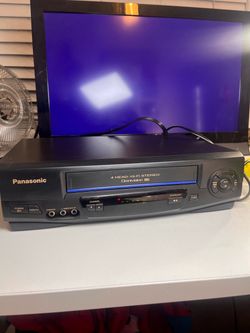 Panasonic PV-V4521 VCR 4- Head HI-FI Stereo VHS Player Recorder Tested No Remote