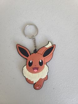 Soft PVC Nintendo Pokemon Eevee Keychain Backpack Accessory