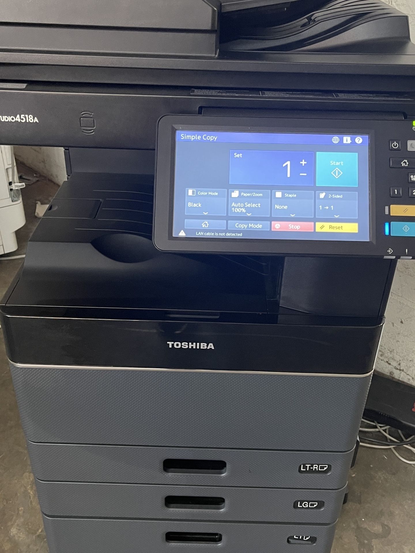 TOSHIBA E-STUDIO 4518A Digital Copier Printer Scanner All In One