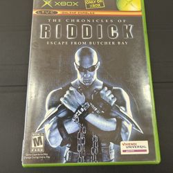 The Chronicles Of Riddick: Escape From Butcher Bay Xbox 