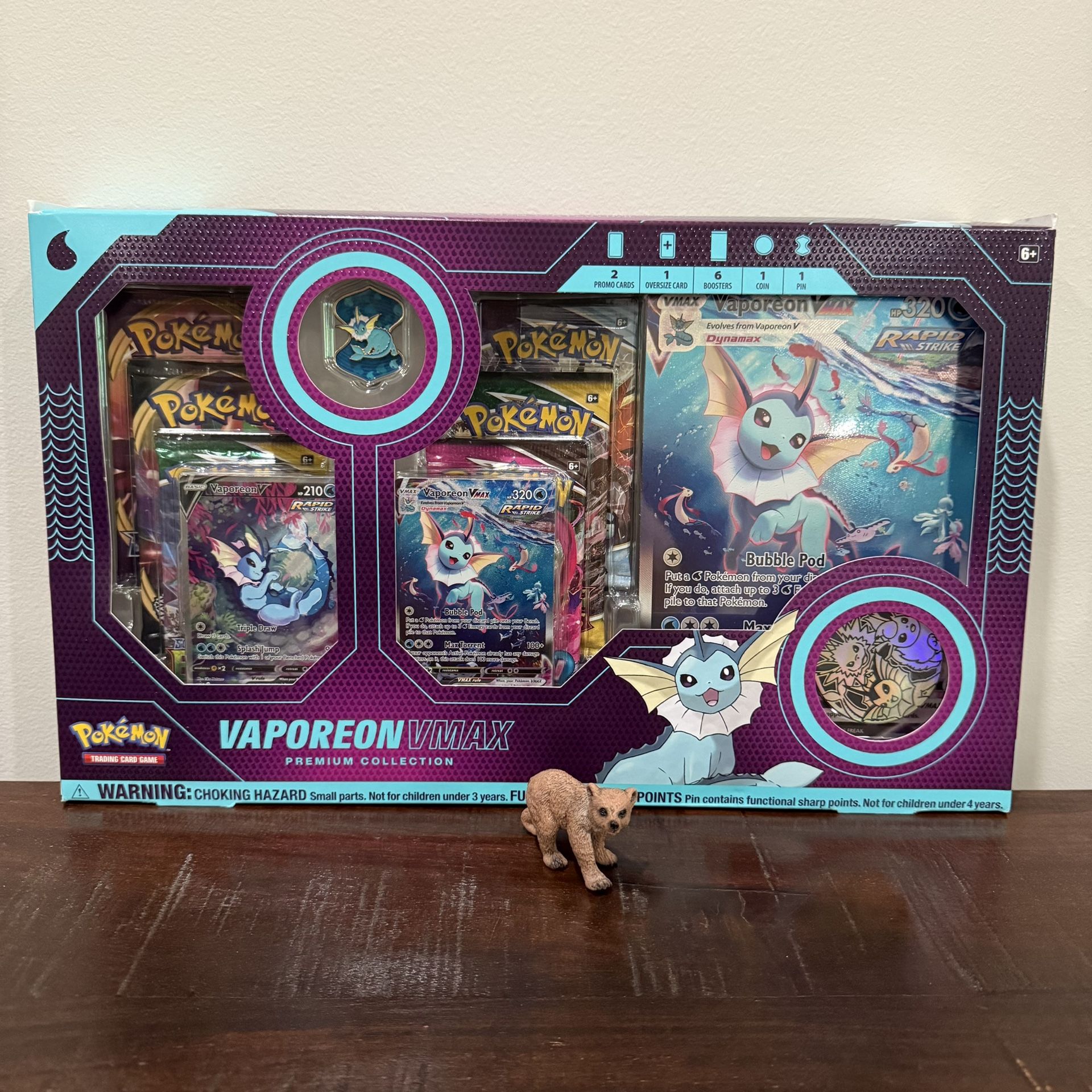 Pokemon Vaporeon VMAX Premium Collection