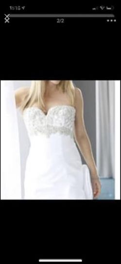 Victor Harper Wedding dress white
