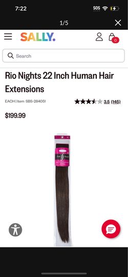 Satin strands 22" I tip hair extensions brand new! 2 packs of 20