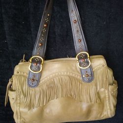 Michael Kors fringe leather