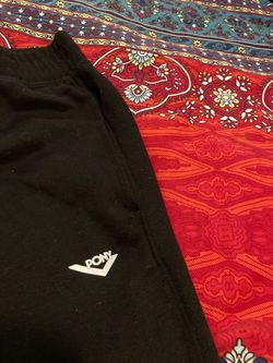Pony Black Sweatpants