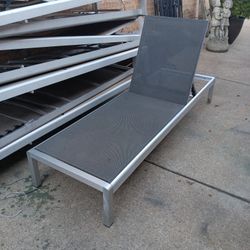 Aluminum Rolling Lounge  Pool Chairs 