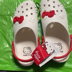 Limited Edition Hello Kitty Crocs