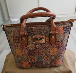 Portugal Cork Style Crossbody Tote Bag – Like New