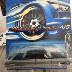 2006 Hot Wheels Dropstars 1964 Chevy Impala SILVER AND BLACK VHTF