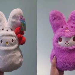 Hello Kitty/Kuromi x PEEPS Bunny 12-Inch Plush