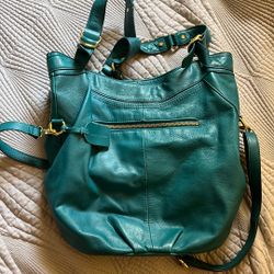 Leather Hobo Bag Purse