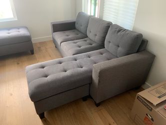 Blue Sectional Couch