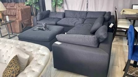 6 Piece Modular Cloud Sectional Sofa BRAND NEW IN BOX