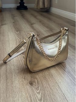 Michael Kors - Jet Set Travel Large Metallic Convertible Crossbody Bag