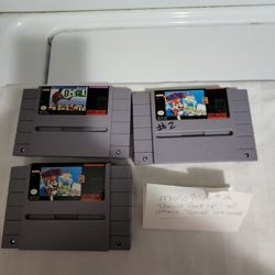 Super Nintendo Lot 