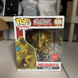 DELUXE Funko Pop! The Winged Dragon of Ra - Yugioh Egyptian God - GameStop Excl.