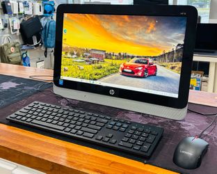 HP ALL IN ONE PC Intel Celeron 4GB 120GB SSD Windows 10
