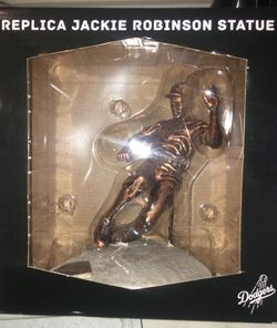 Dodgers Replica Jackie Robinson Statue. #42