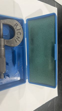 FOWLER 52-244-001-0  Micrometer 0-1" Carbide .0001 Grad