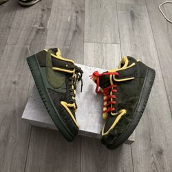 Cactus Plant Flea Market Nike Dunk Low Sponge Sequiao Sz 10