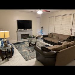 Family Room Furniture (Sofa Set And Tables)
