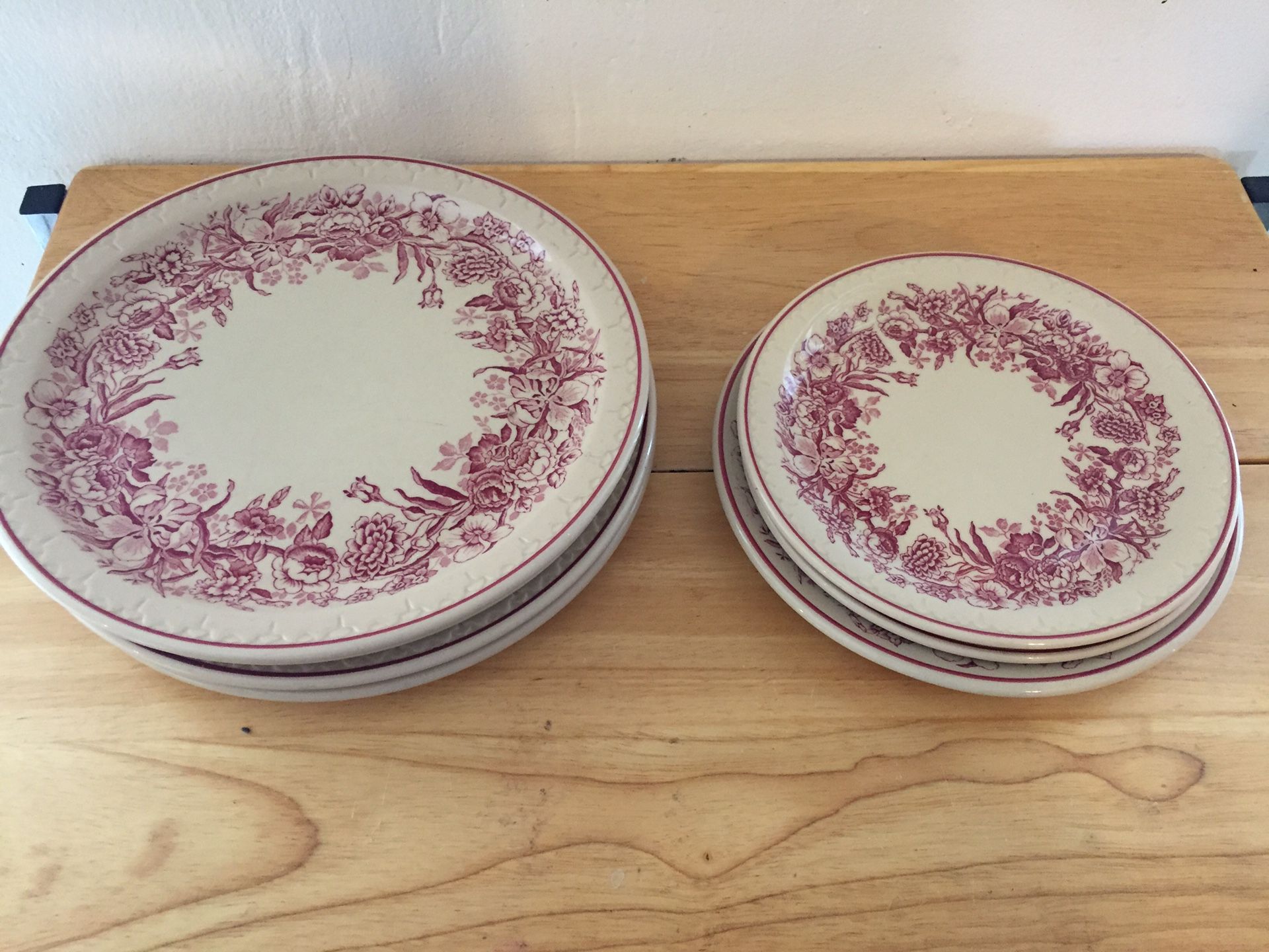Vintage plates