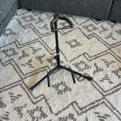 Black Guitar Stand