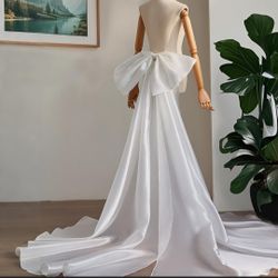 Large Bow Attachment For Wedding Dress