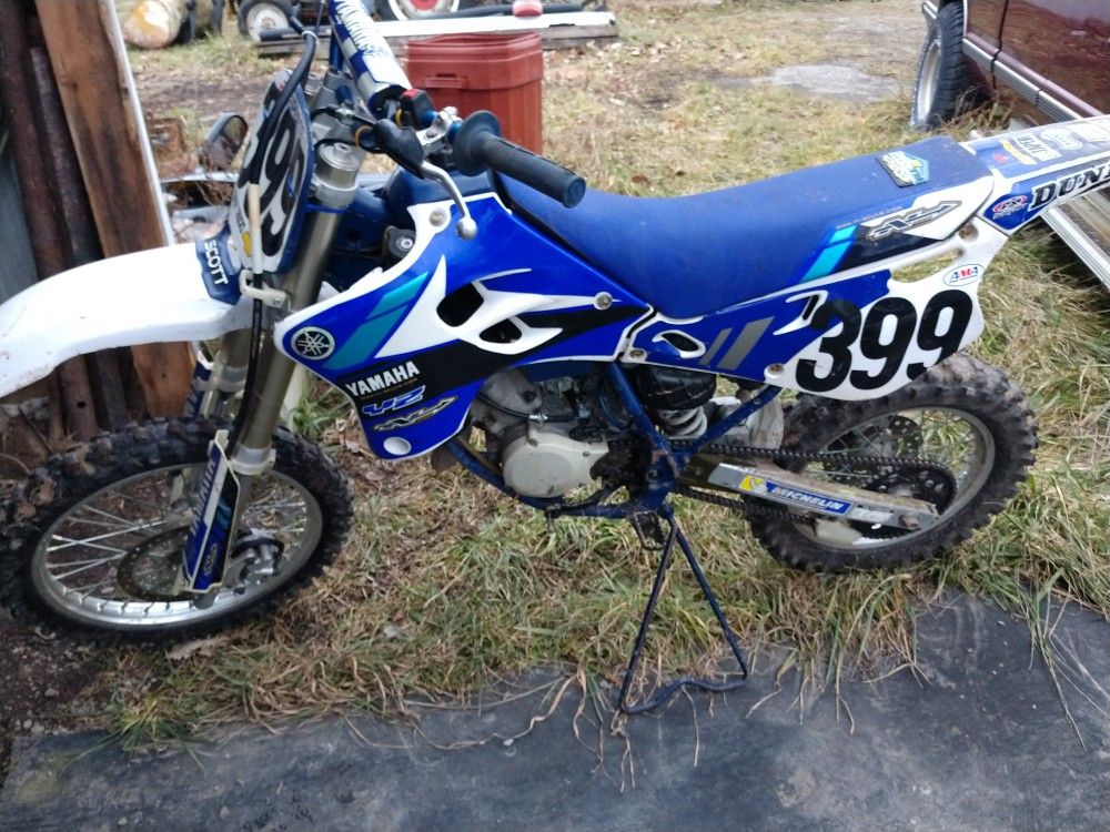 1997 80 Yamaha yz dirt bike