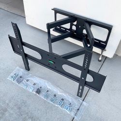 $39 (Brand New) Swivel tv wall mount for 37-75” tvs full motion and tilt bracket vesa 600x400mm, max 110lbs