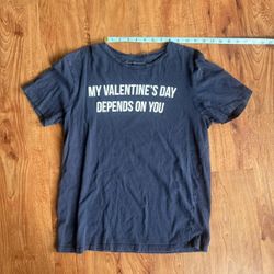 Unbranded Men's Navy and Blue Tshirt