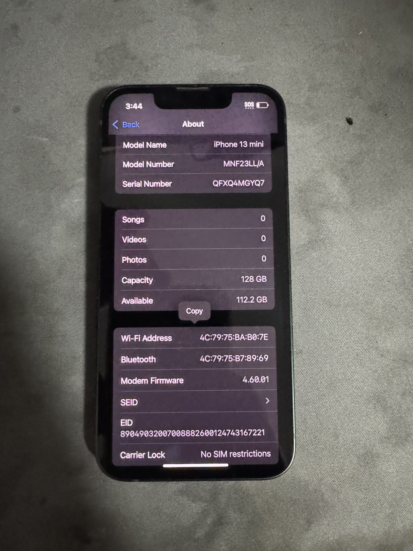 iPhone 13 Mini