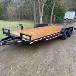 All New 2024 18 Foot Car Hauler Trailer 