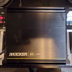 Kicker Dx 500.1 Amplifier 