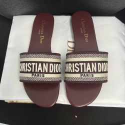DIOR Womens Flat Slippers Size 9 