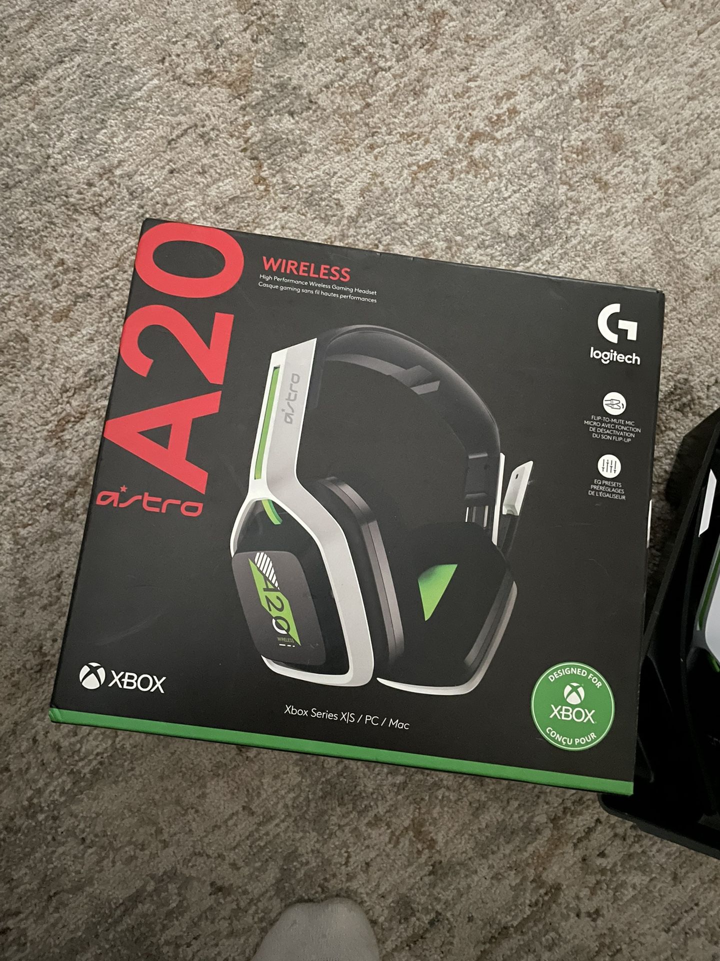 ASTRO A20 WIRELESS HEADSET - XBOX