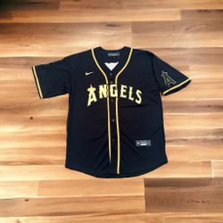 Ohtani Angels Baseball Jersey 2023 Black Gold XL size Men’s