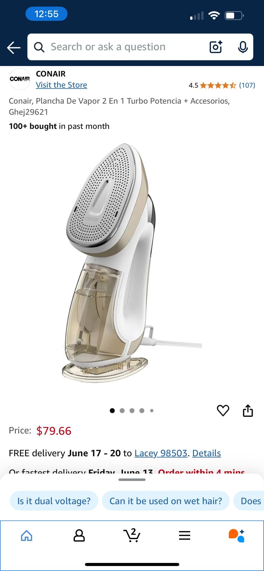 Conair Steam & Iron