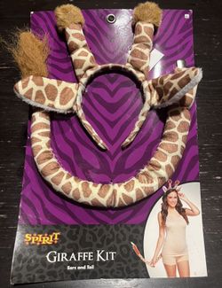 Giraffe Costume Kit new