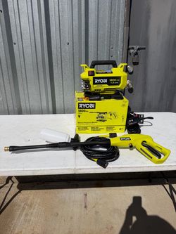 Ryobi 1800 psi electric pressure washer
