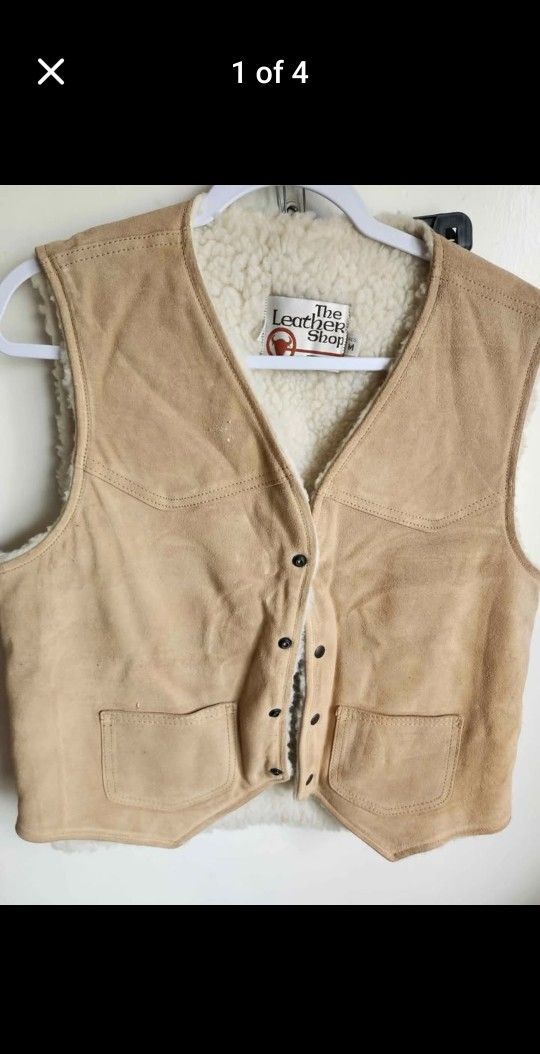 Vest-The Leather Shop , Sz. M