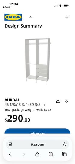 Wardrobe/Closet Organizer