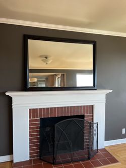 Beautiful Dark Brown Mirror