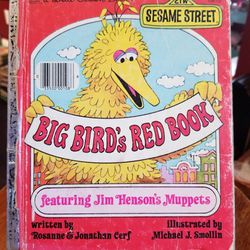 A Little Golden Book #108-52 Big Bird's Red Book (Sesame Street)